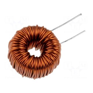 Inductor: wire | THT | 220uH | 1A | 196mΩ