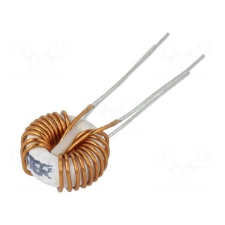 Inductor: wire | THT | 220uH | 2.2A | 30mΩ | 230VAC | 6x5mm | -20÷50% | 10kHz