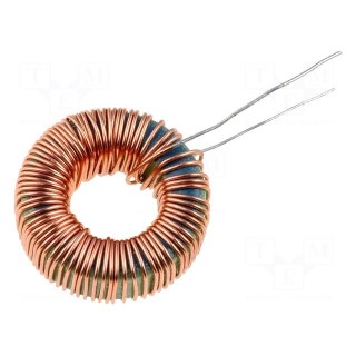 Inductor: wire | THT | 220uH | 360mΩ | 1A