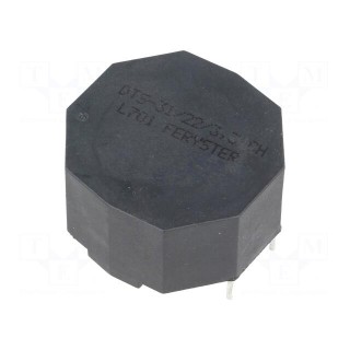 Inductor: wire | THT | 22mH | 3.3A | 100mΩ | 230VAC | 15x40mm | -20÷50%