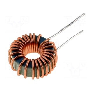 Inductor: wire | THT | 22uH | 12mΩ | 3A