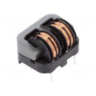 Inductor: wire | THT | 62mH | 400mA | 2.45Ω | 250VAC | -25÷120°C