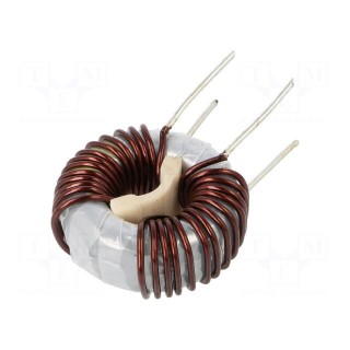 Inductor: wire | THT | 3.3mH | 20A | 7mΩ | 230VAC | 21x12mm | -20÷50% | 10kHz