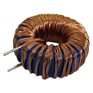 Inductor: wire | THT | 330uH | 10A | 54mΩ