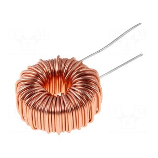 Inductor: wire | THT | 330uH | 190mΩ | 3A