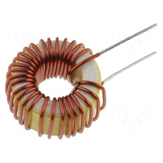 Inductor: wire | THT | 33uH | 1A | 52mΩ