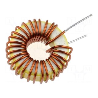 Inductor: wire | THT | 33uH | 3A | 38mΩ