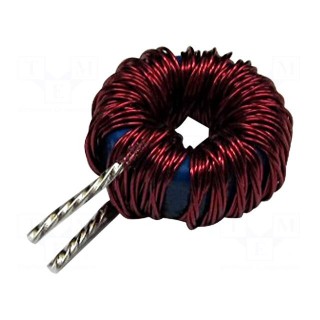 Inductor: wire | THT | 33uH | 6A | 24.5mΩ