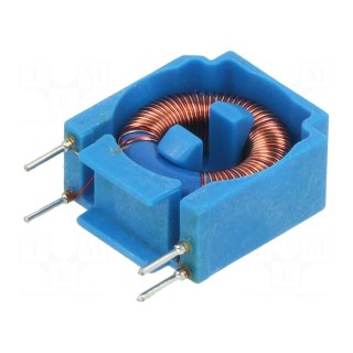 Inductor: wire | THT | 4.7mH | 100mA | 850mΩ | 42VAC | 5x12.7mm | ±30%