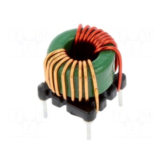 Inductor: wire | THT | 450uH | 25mΩ | -40÷125°C | ±35% | 5.2A | 500VDC