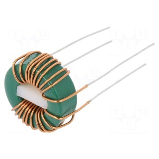 Inductor: wire | THT | 470uH | 1.2A | 60mΩ | 230VAC | 14x5mm | -20÷50%