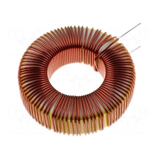 Inductor: wire | THT | 470uH | 3A | 187mΩ