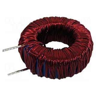 Inductor: wire | THT | 470uH | 6A | 112mΩ