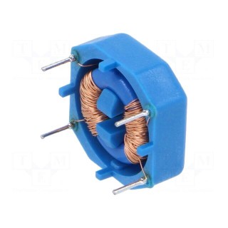 Inductor: wire | THT | 47mH | 250mA | 2400mΩ | 250VAC | 15x10mm | ±30%