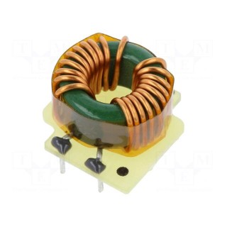 Inductor: wire | THT | 521uH | 14.25mΩ | -40÷105°C | ±35% | 7.7A | 500VDC
