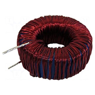Inductor: wire | THT | 680uH | 6A | 205mΩ