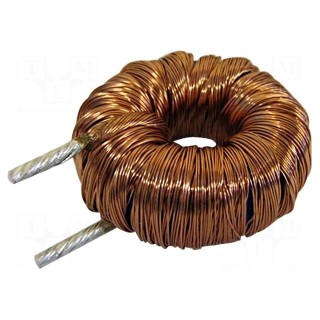 Inductor: wire | THT | 68uH | 30A | 7.62mΩ