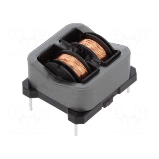 Inductor: wire | THT | 61mH | 400mA | 2.25Ω | 250VAC | -25÷120°C