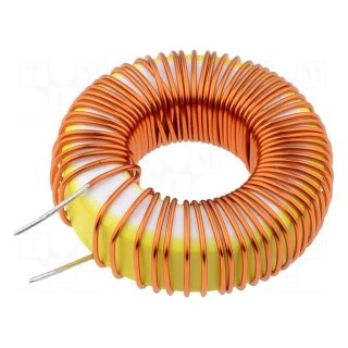Inductor: wire | THT | L: 68uH | 5A | 55mΩ | L @ I=0A: 137uH