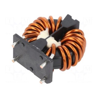 Inductor: wire with current compensation | THT | 1.1mH | 2.3mΩ | SCF
