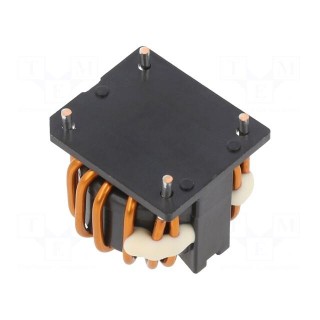 Inductor: wire with current compensation | THT | 1.2mH | 2.45mΩ