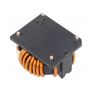 Inductor: wire with current compensation | THT | 1.3mH | 2.84mΩ
