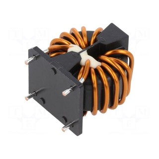 Inductor: wire with current compensation | THT | 1.6mH | 2.98mΩ