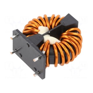 Inductor: wire with current compensation | THT | 1.6mH | 3.28mΩ