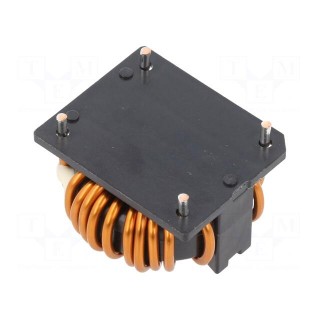 Inductor: wire with current compensation | THT | 1.6mH | 3.35mΩ