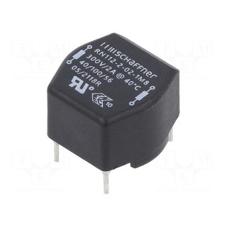 Inductor: wire with current compensation | THT | 1.8mH | 2A | 74mΩ