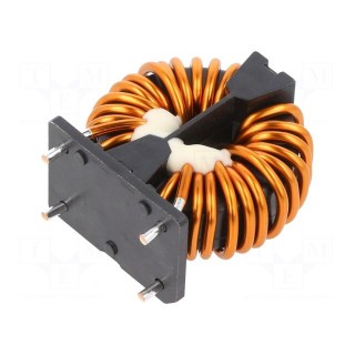 Inductor: wire with current compensation | THT | 1.9mH | 3.99mΩ