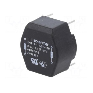 Inductor: wire with current compensation | THT | 10mH | 1.2A | 195mΩ