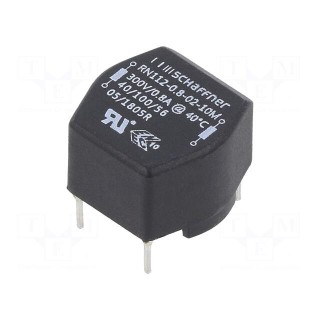 Inductor: wire with current compensation | THT | 10mH | 800mA | 380mΩ