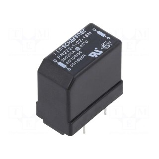 Inductor: wire with current compensation | THT | 18mH | 1A | 630mΩ