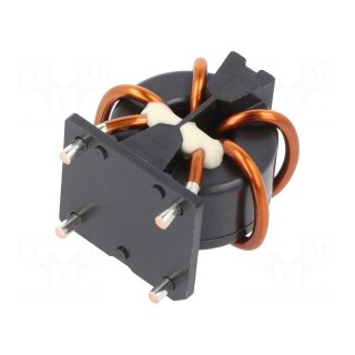 Inductor: wire with current compensation | THT | 220uH | 0.65mΩ