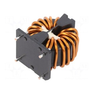 Inductor: wire with current compensation | THT | 2mH | 3.71mΩ | SCF