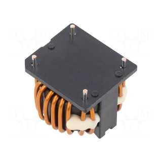 Inductor: wire with current compensation | THT | 2mH | 3.83mΩ | SCF