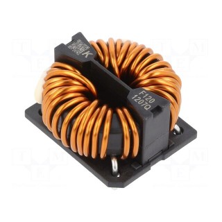 Inductor: wire with current compensation | THT | 3.2mH | 6.45mΩ