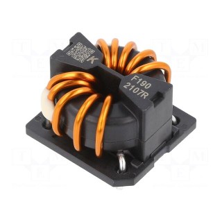 Inductor: wire with current compensation | THT | 300uH | 1.95mΩ
