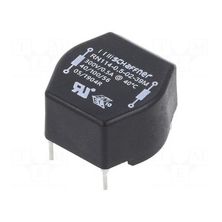 Inductor: wire with current compensation | THT | 39mH | 500mA | 830mΩ