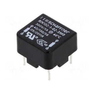 Inductor: wire with current compensation | THT | 3mH | 1A | 210mΩ