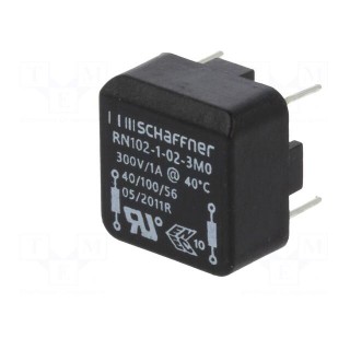 Inductor: wire with current compensation | THT | 3mH | 1A | 210mΩ