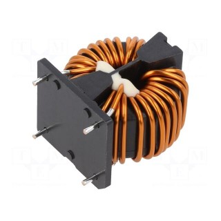 Inductor: wire with current compensation | THT | 4.1mH | 7.72mΩ