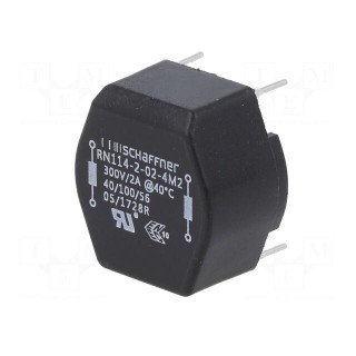 Inductor: wire with current compensation | THT | 4.2mH | 2A | 100mΩ