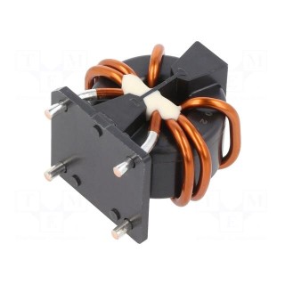 Inductor: wire with current compensation | THT | 400uH | 0.95mΩ