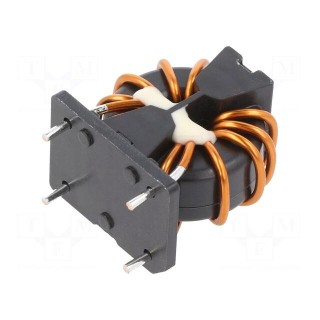 Inductor: wire with current compensation | THT | 440uH | 2.91mΩ