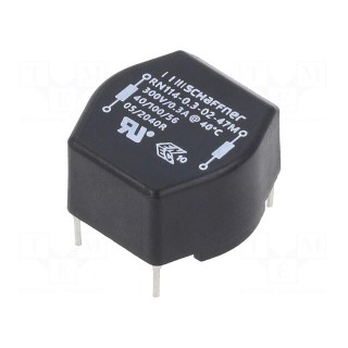 Inductor: wire with current compensation | THT | 47mH | 300mA