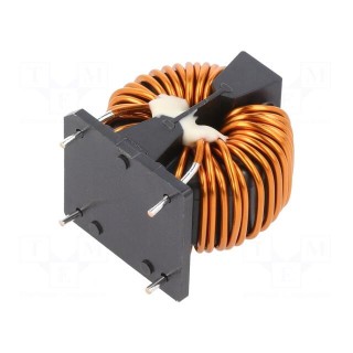 Inductor: wire with current compensation | THT | 6.3mH | 10.91mΩ