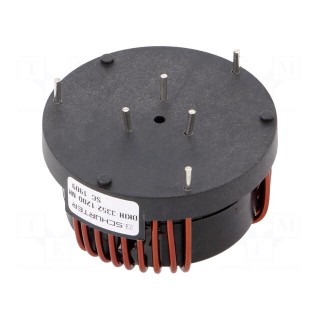 Inductor: wire with current compensation | THT | 7.2mH | 4.5mΩ | 12A