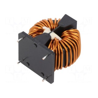 Inductor: wire with current compensation | THT | 7.9mH | 14.41mΩ